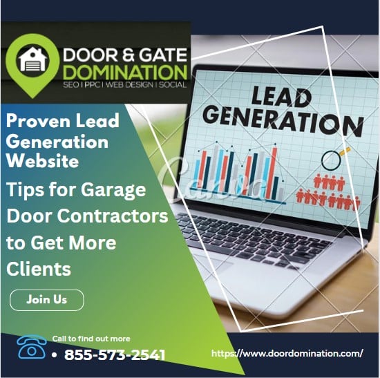 Lead generation for Garage Door Contractors