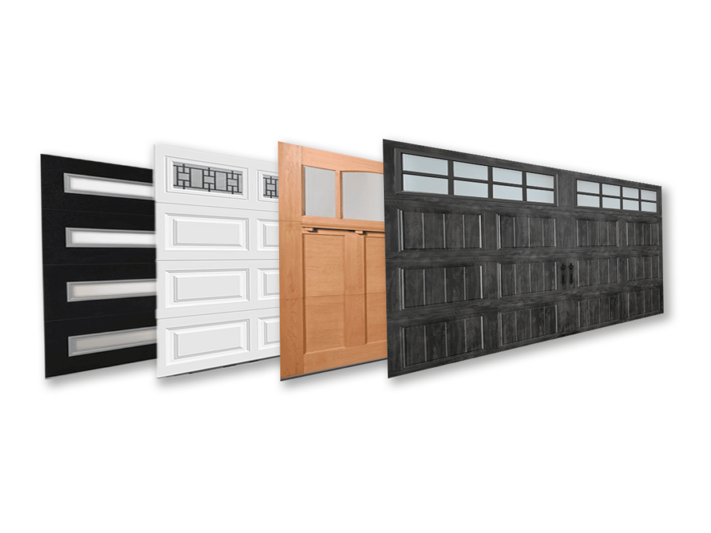 Garage door panels